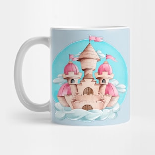 Fairytale Watercolor Castle Mug